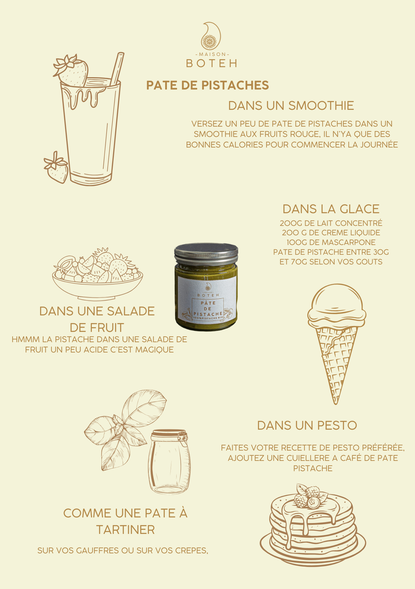 Pâte de pistache BIO